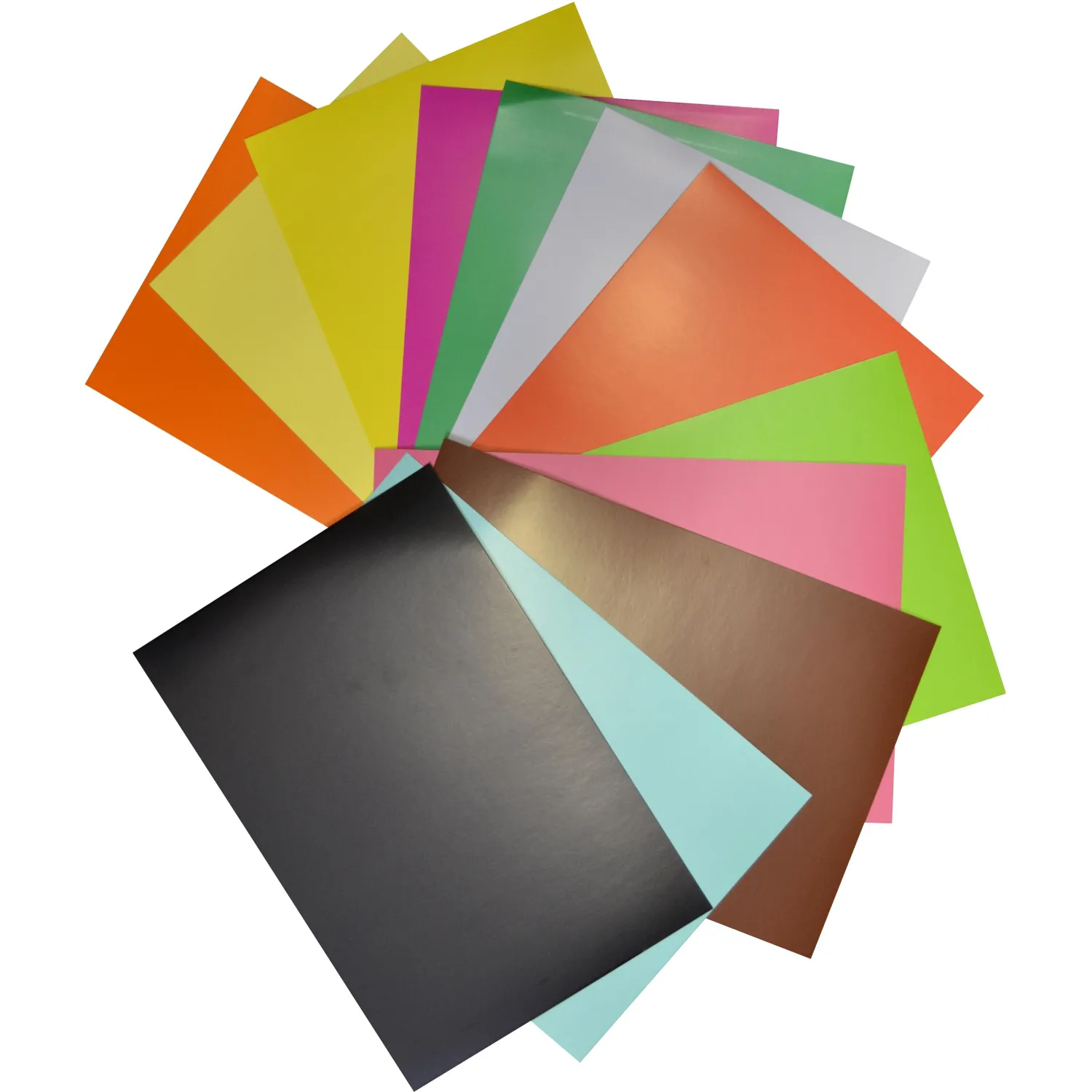 Картон цветной 20л,20цв,А4,мелован,№16,11-420-43 - фото 2