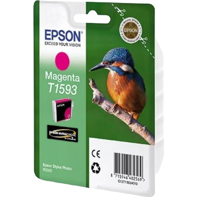 Картридж струйный EPSON T1593 пурпурный для R2000 - фото 1