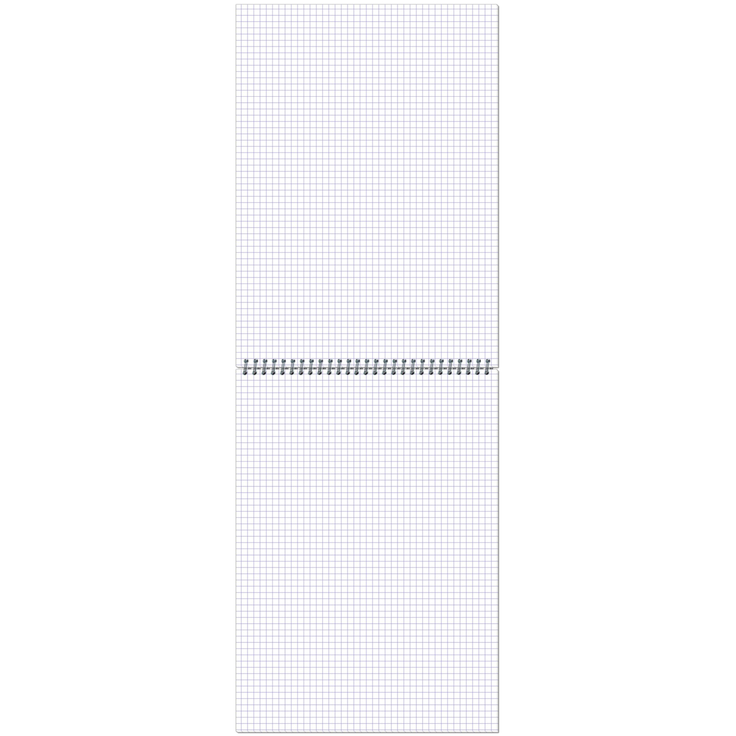 Блокнот на спирали А4 80л  Attache клетка, обложка Plastic - фото 2