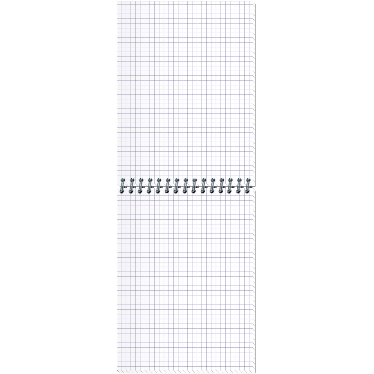 Блокнот на спирали А5 80л  Attache клетка, обложка Plastic - фото 2