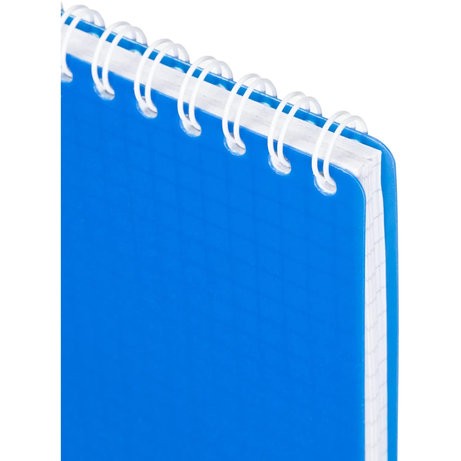 Блокнот на спирали А5 80л  Attache клетка, обложка Plastic - фото 3