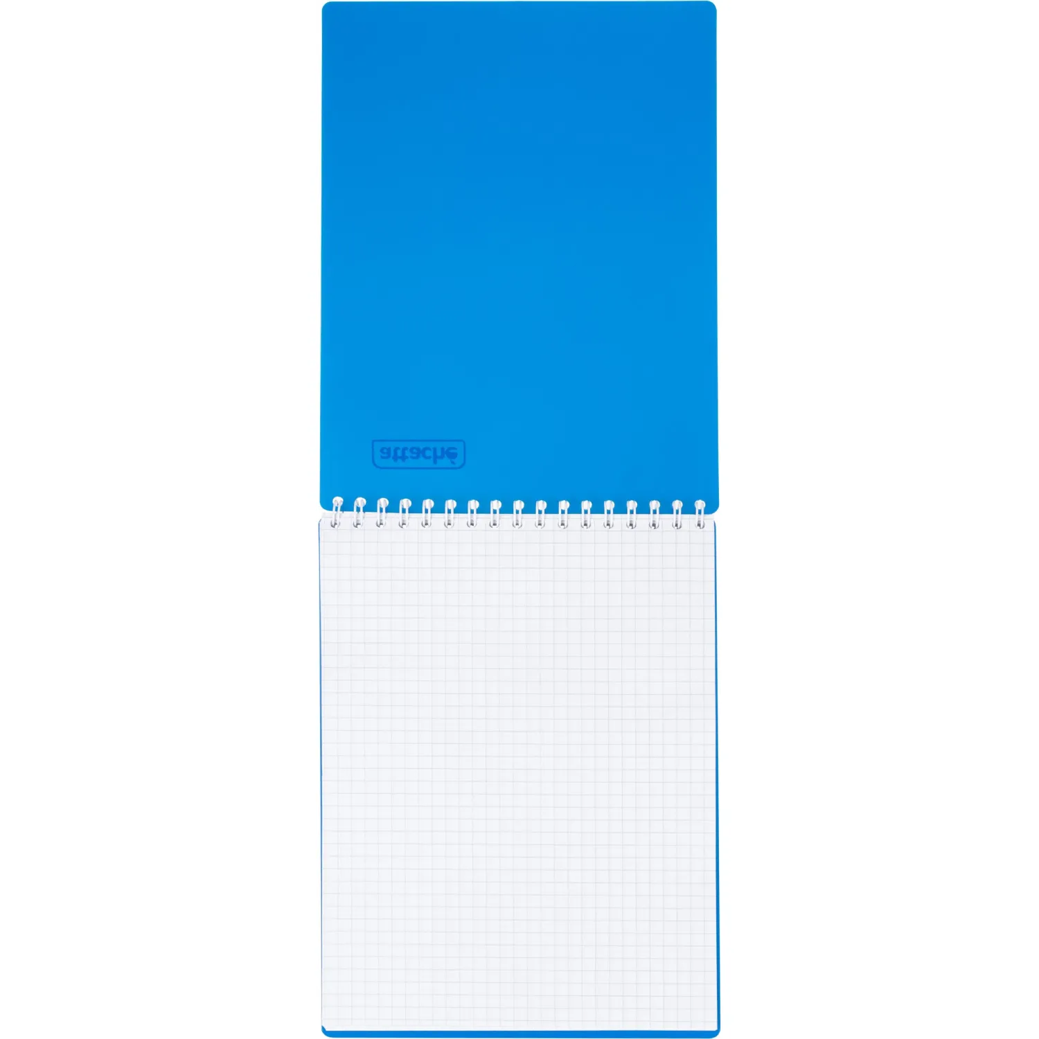 Блокнот на спирали А5 80л  Attache клетка, обложка Plastic - фото 5