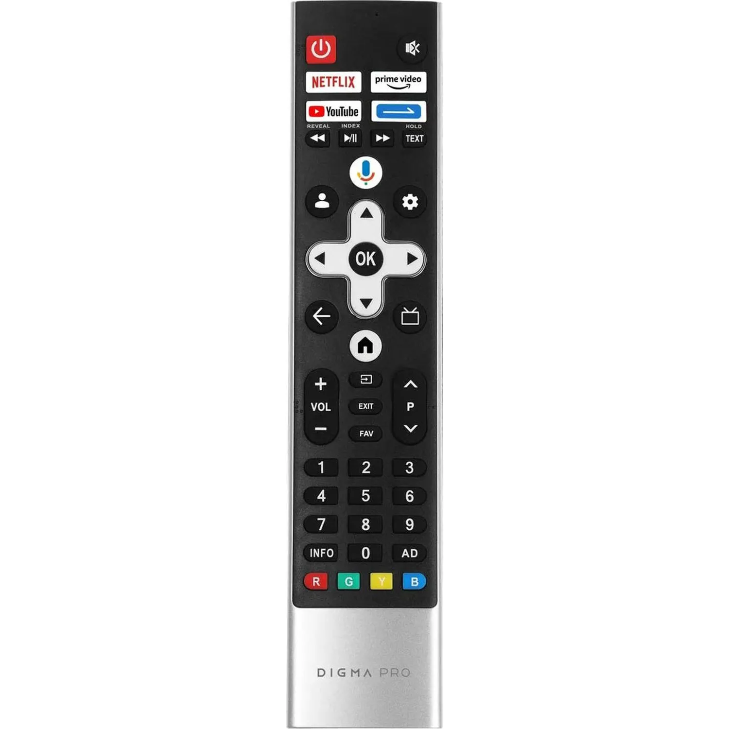 Телевизор Digma Pro 55L, QLED, UHD, Smart (Google TV) - фото 8