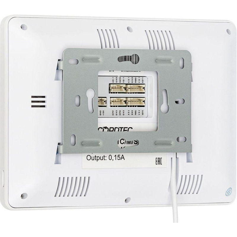 Монитор домофона ACCORDTEC AT-VD751C/M/SD WH  аналоговый, белый - фото 2