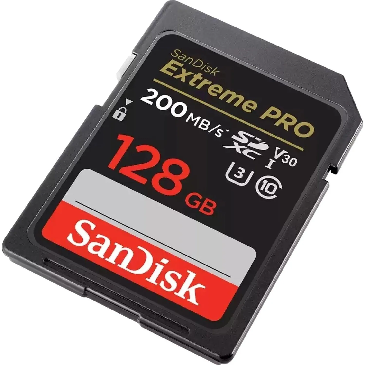 Карта памяти SanDisk ExtremePRO SD UHS/128GB/4K/черн(SDSDXXD-128G-GN4IN) - фото 2