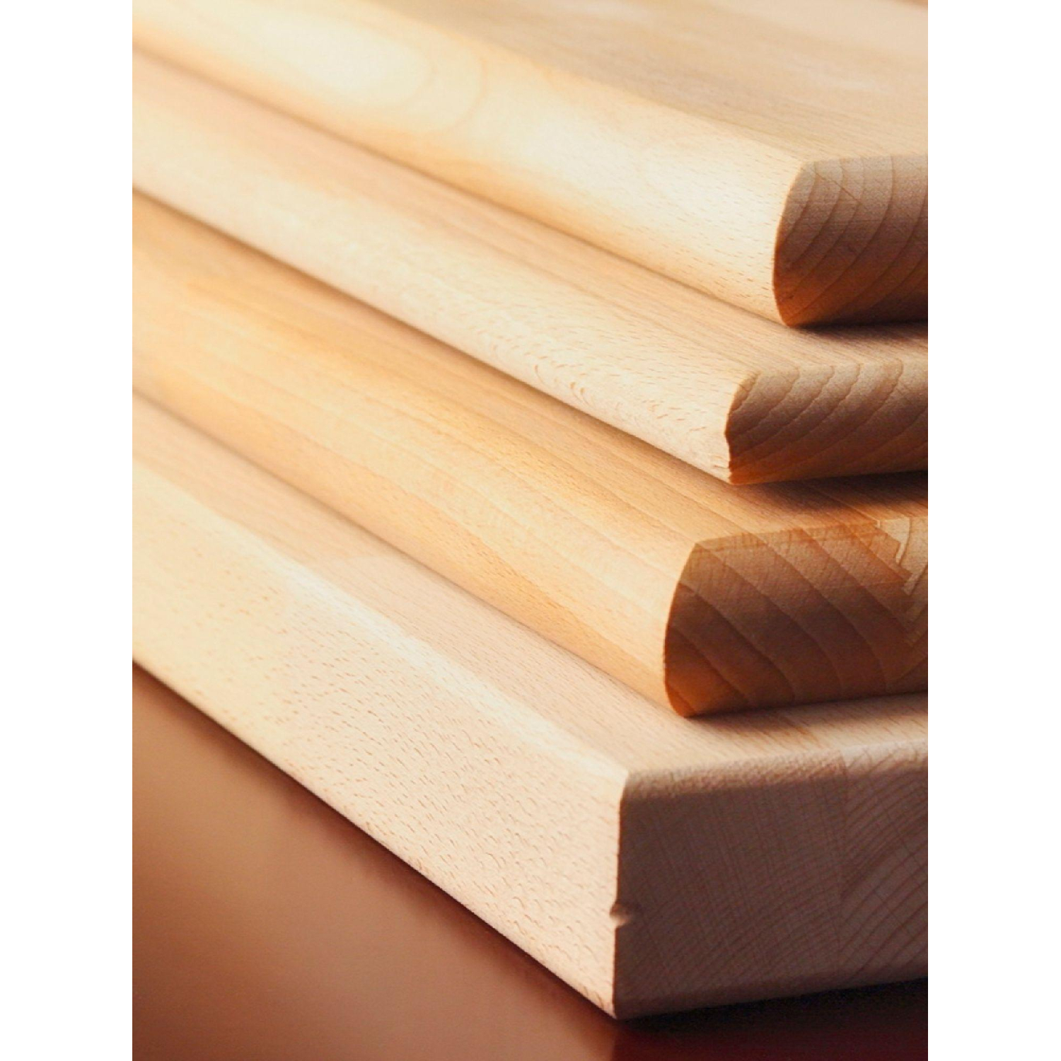 Доска разделочная 590-600х300х30 бук промаслен. (1535) - фото 3