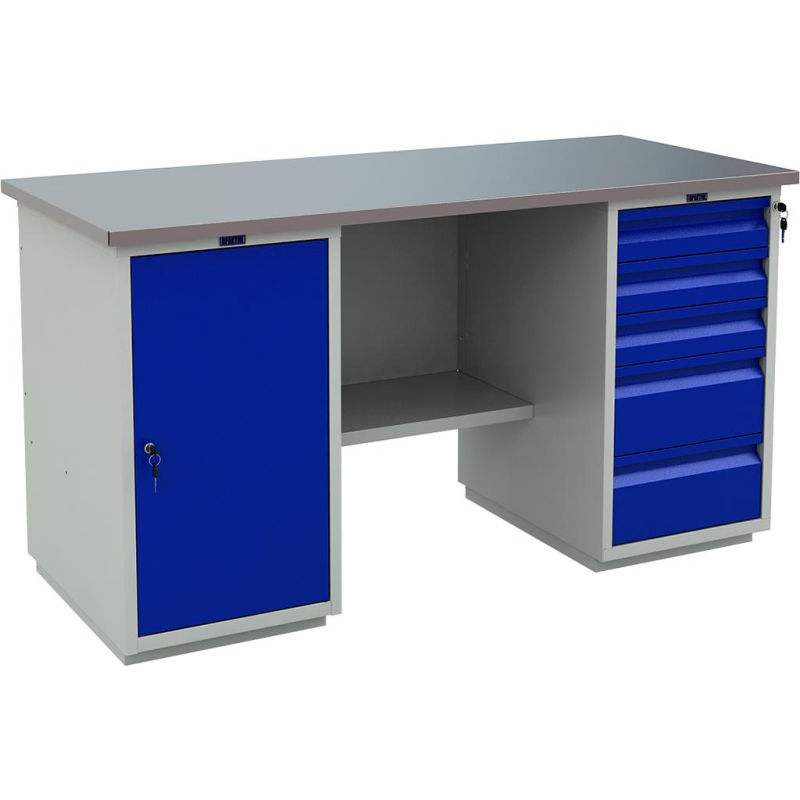 Верстак 0MX_ПРАКТИК_Profi W (№603) WT160.WD1/WD5.000 - фото 1