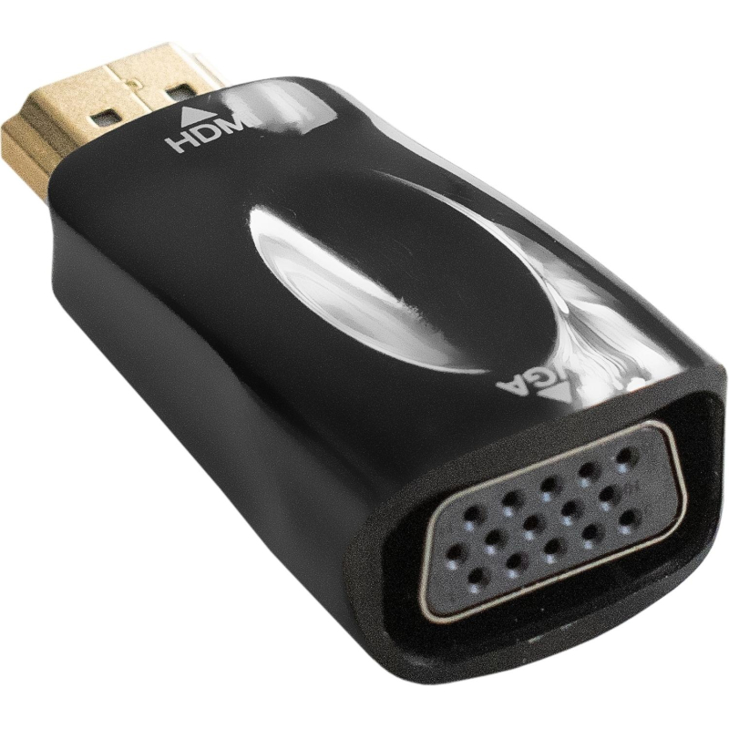 Переходник ExeGate (EX294718RUS)HDMI-VGA/EX-A-HDMI-VGA-001 (19M/15F) - фото 1