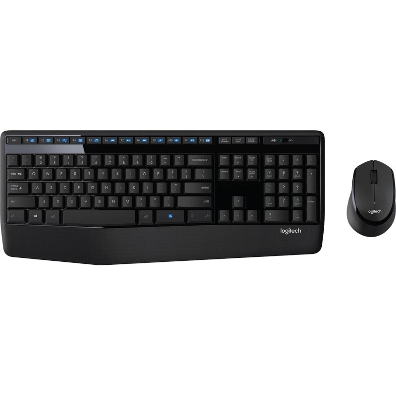 Набор клавиатура+мышь Logitech Wireless (920-008534)Desktop MK345 Black - фото 1