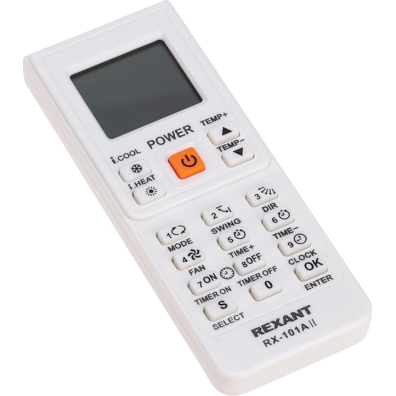 Пульт ДУ для кондиционеров RX-101AII REXANT, 38-0103 - фото 3