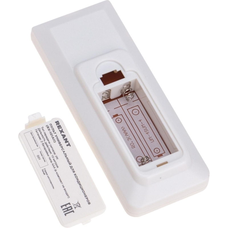 Пульт ДУ для кондиционеров RX-101AII REXANT, 38-0103 - фото 4