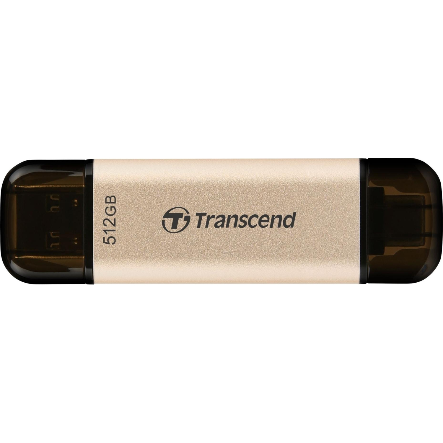 Флеш-память Transcend Jetflash 930С (TS512GJF930C)512GB/USB3.2/золот/черн - фото 1