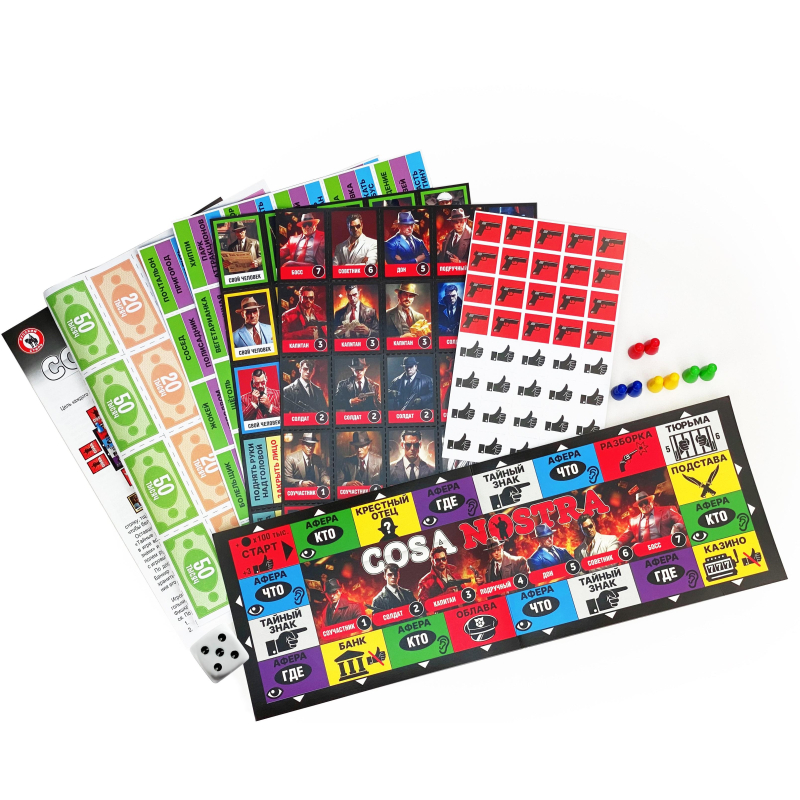 Настольная игра Cosa Nostra, 53289 - фото 4