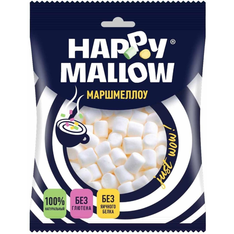 Зефир Happy Mallow воздушный для какао, 20г 20шт/уп - фото 2