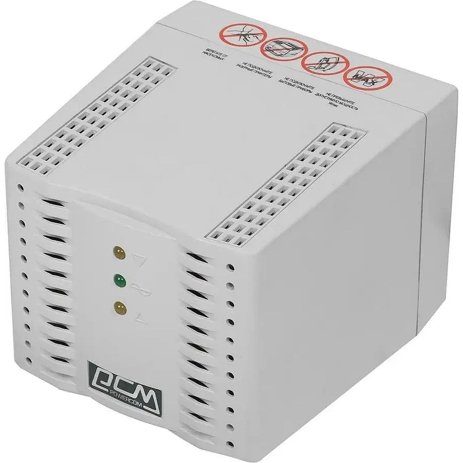 Стабилизатор напряжения Powercom TCA-1200 600Вт 1200ВА - фото 1