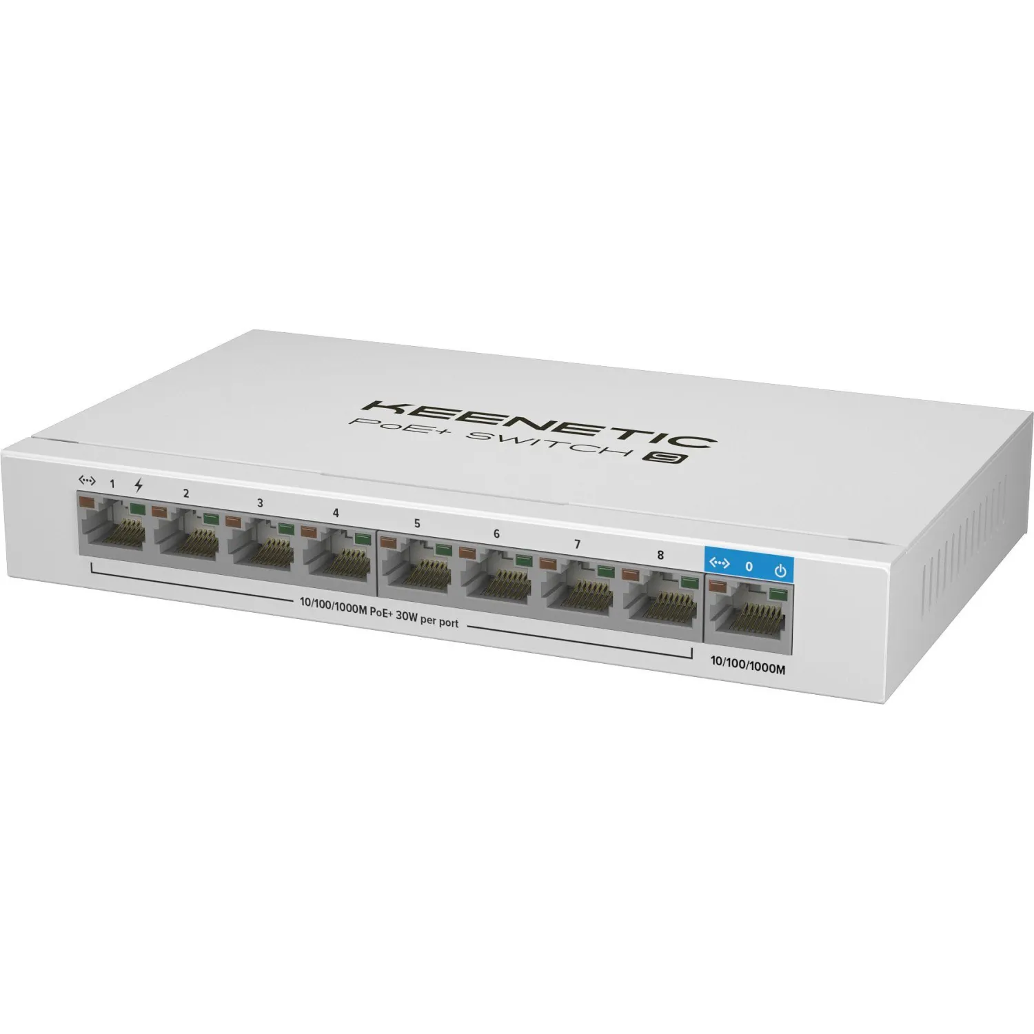Коммутатор Keenetic PoE+ Switch 9 (KN-4710) - фото 2