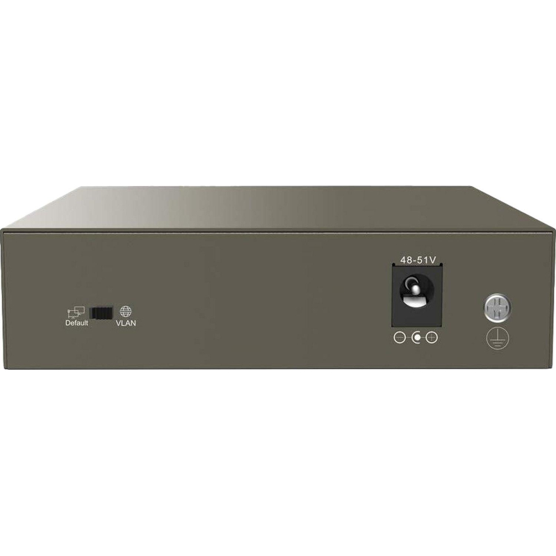 Коммутатор IP COM 4 порта  802.3at (PoE+) 5 портов 10/100 1000 М/сек - фото 3