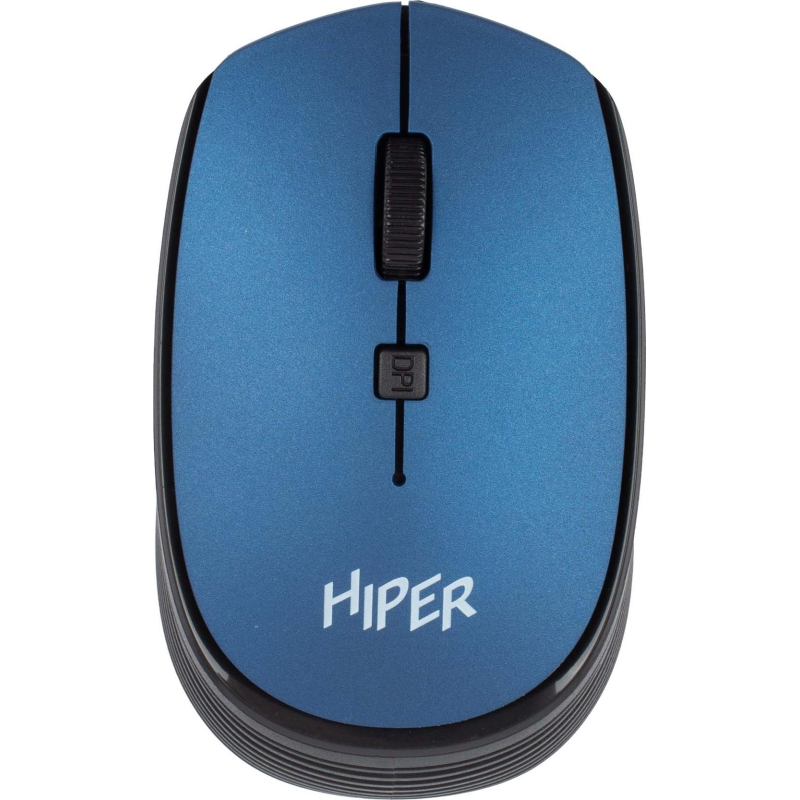 Мышь компьютерная HIPER (HOMW-083) беспроводная/синяя - фото 2