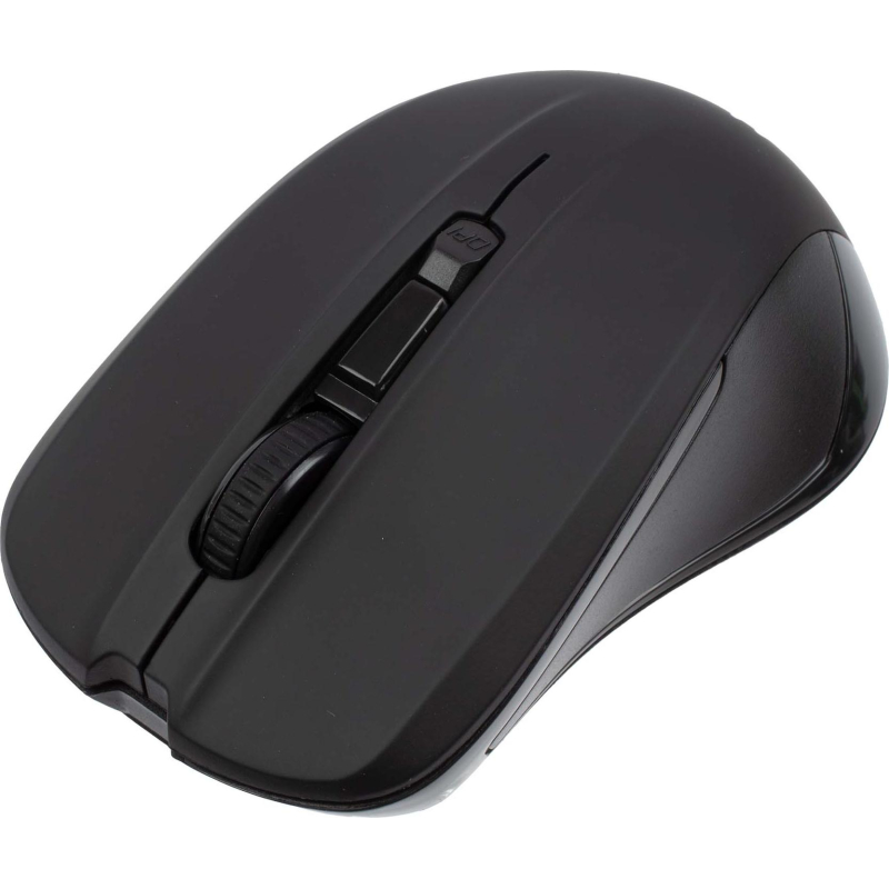 Мышь компьютерная HIPER (HOMW-101-BT)bluetooth/беспроводная/черная - фото 1