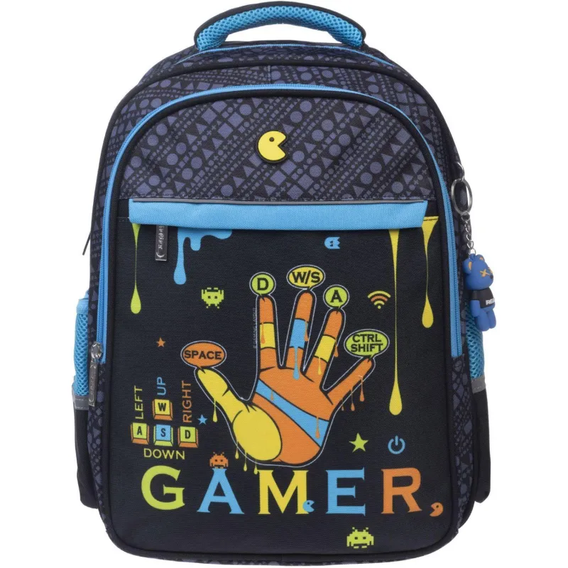 Рюкзак Hatber LIGHT,Old gamer,38х29х14,5,свет.,2отд.3 карм,77930,NRK_15149 - фото 1