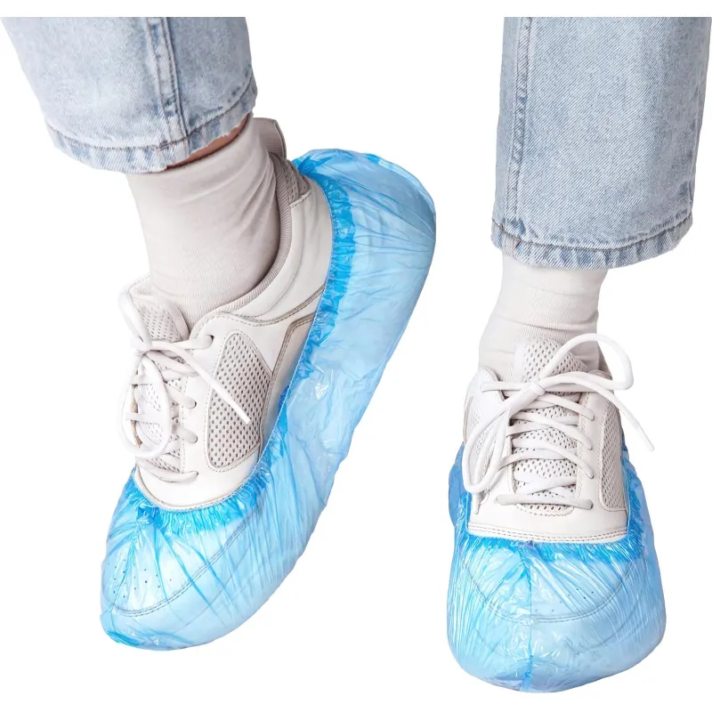 Бахилы п/э Elegreen Лайт-H синие, арт.ГППНД-6/1р-С/50, 1,8 г, 50 пар/уп - фото 1