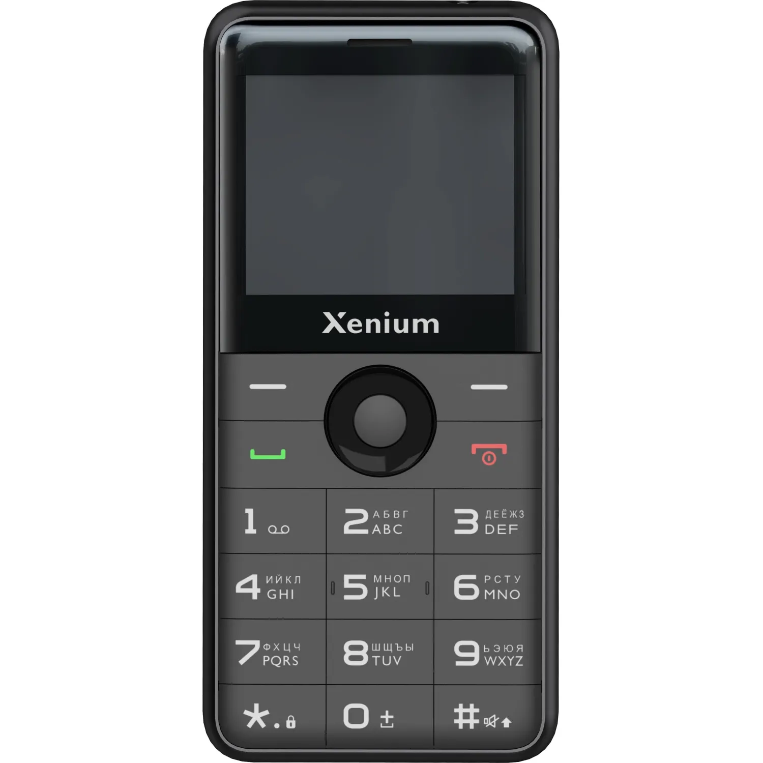 Мобильный телефон Xenium X700 Black - фото 1