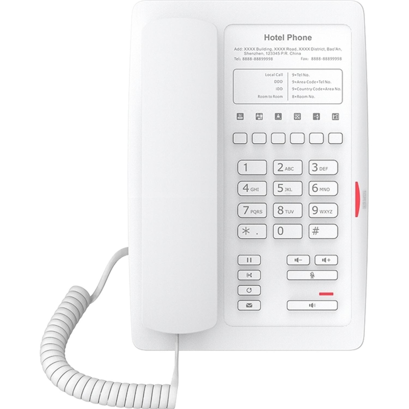 IP-телефон Fanvil H3W WHITE, 2х 10/100 Мбит, PoE - фото 2