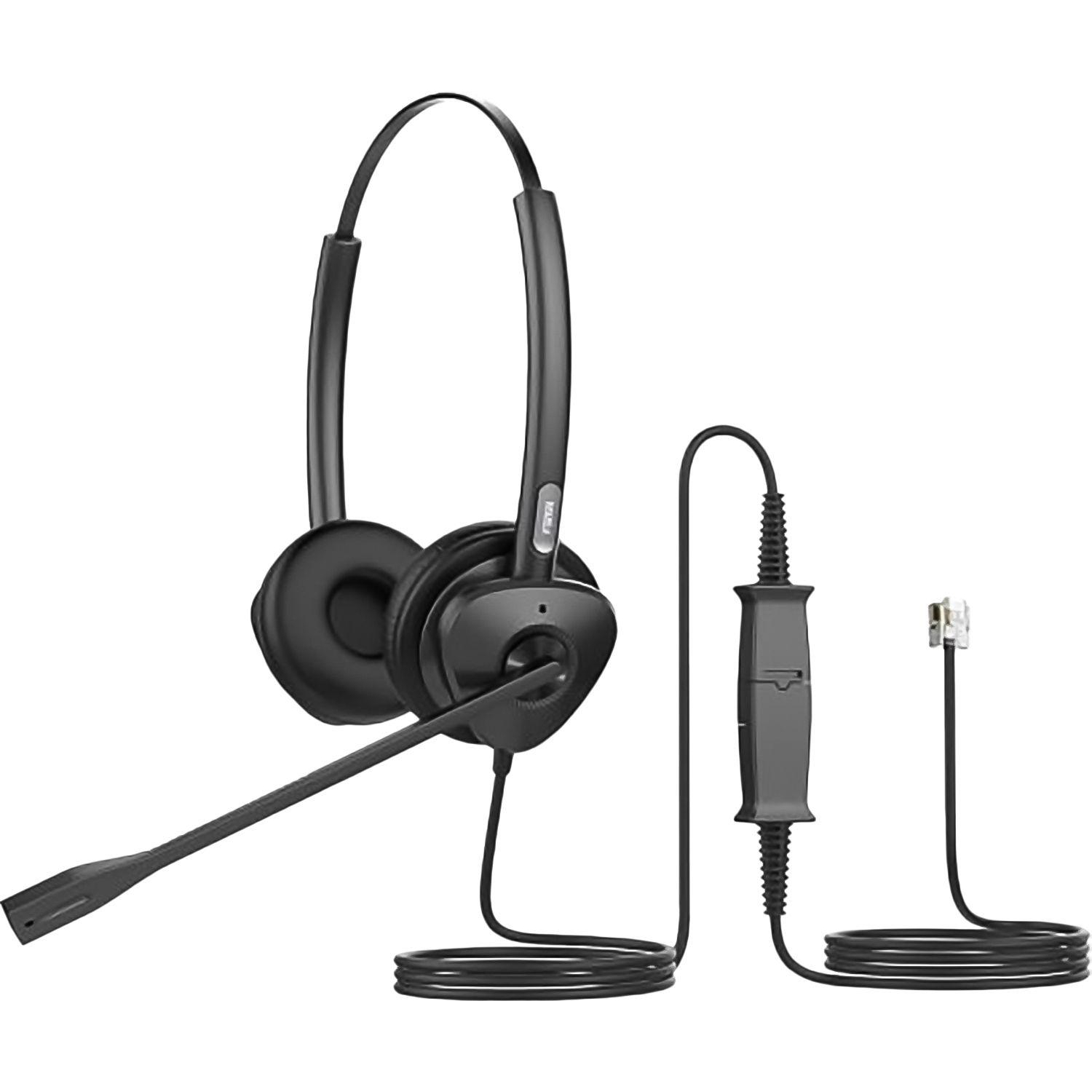 Гарнитура Fanvil HT302, Leather cushions, QD to RJ9 - фото 2