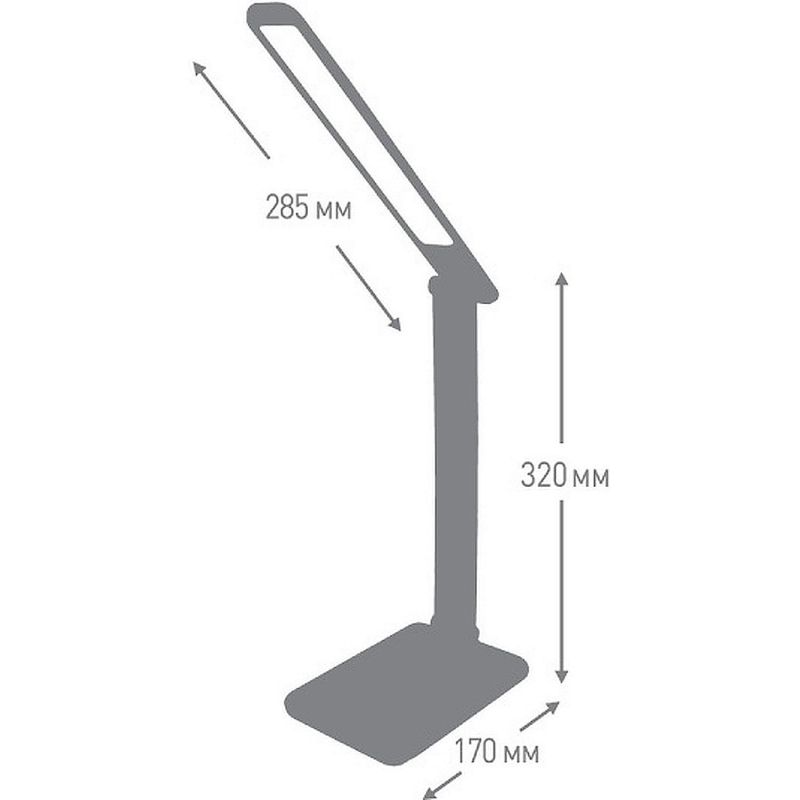 Светильник Ultraflash UF-730 C01 белый (Led, 11Вт, 3 цвет.темп., 3 ур.ярк) - фото 3