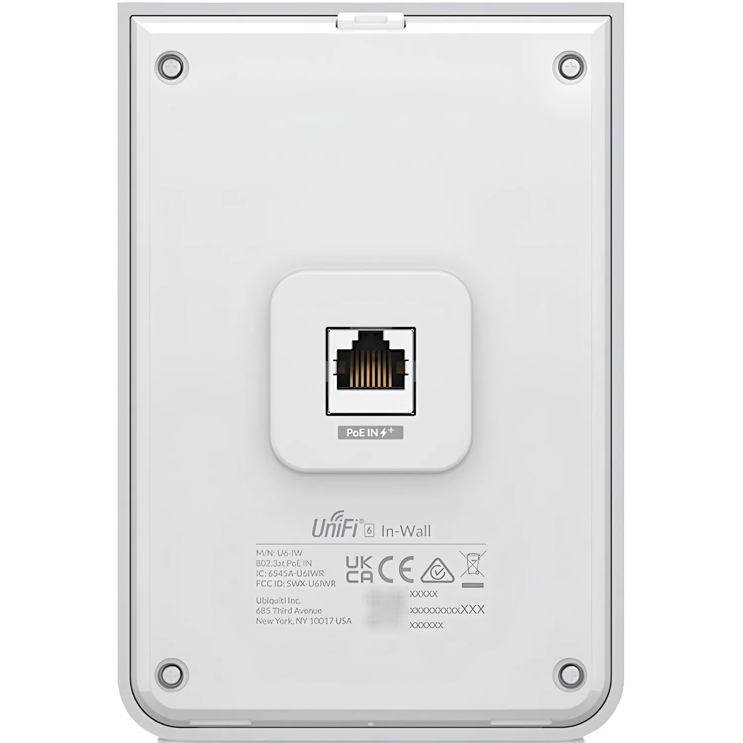 Точка доступа Ubiquiti U6-IW - UniFi6 In-Wall - фото 2
