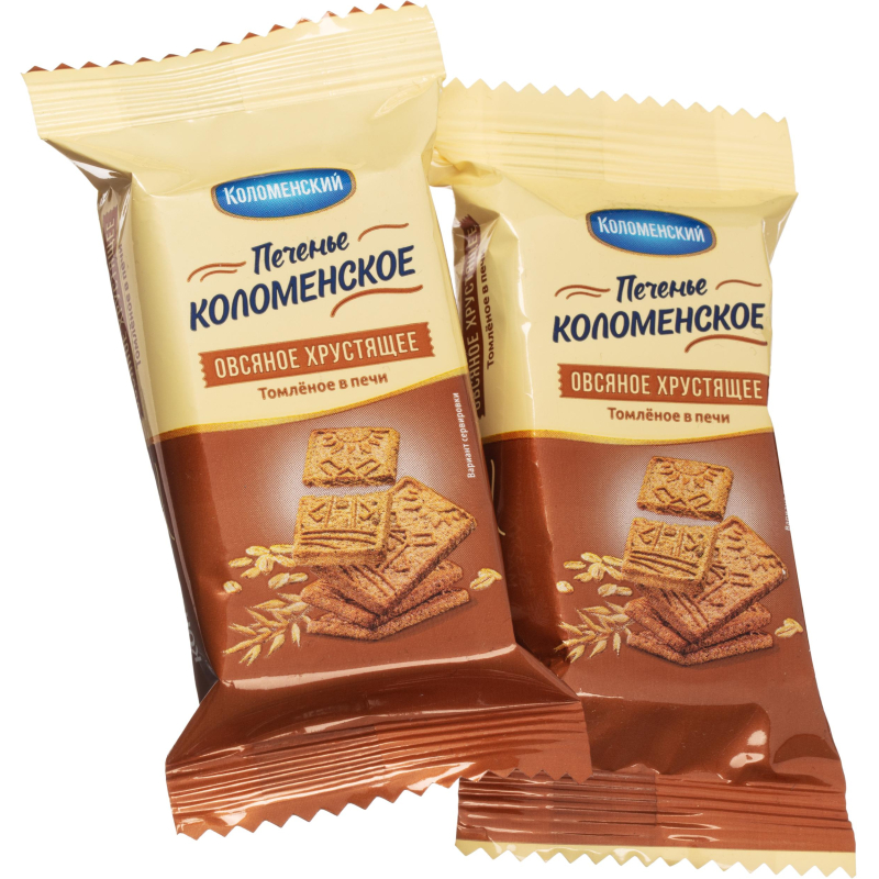 Печенье Коломенское злак Овсяное хруст томлен в печи 30гx120 шт, уп/3,6кг - фото 5