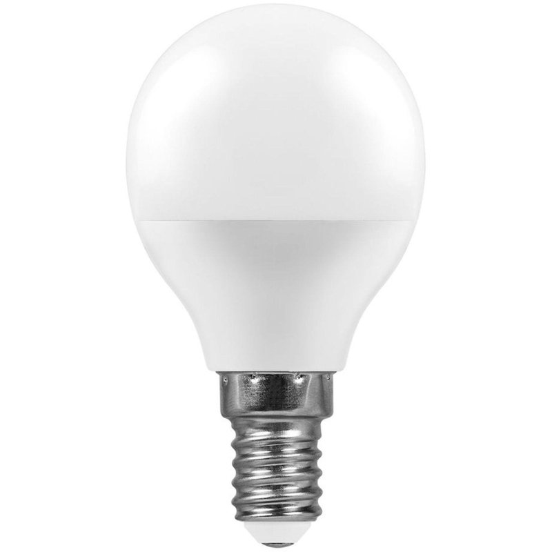 Лампа светодиодная Feron LB-95 Шарик E14 7W 175-265V 4000K(25479) - фото 2