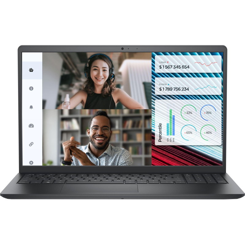 Ноутбук Dell Vostro 3520 i3 1215U/16Gb/SSD512Gb/15.6/WVA/FHD/Ubu/black - фото 1