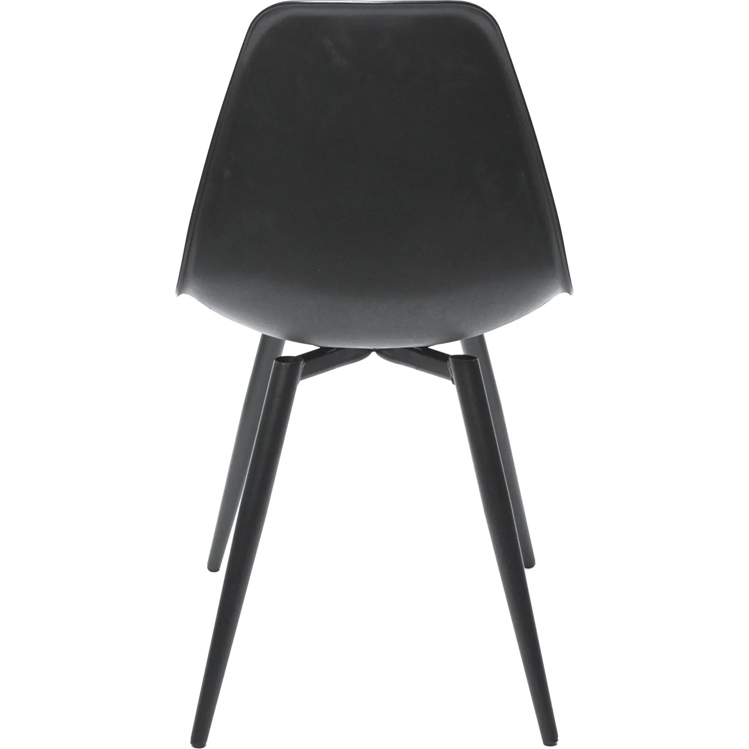 Стул EAMES PLAST HN BLACK (BOX-4) (KM) RU K02 черный/черный - фото 4