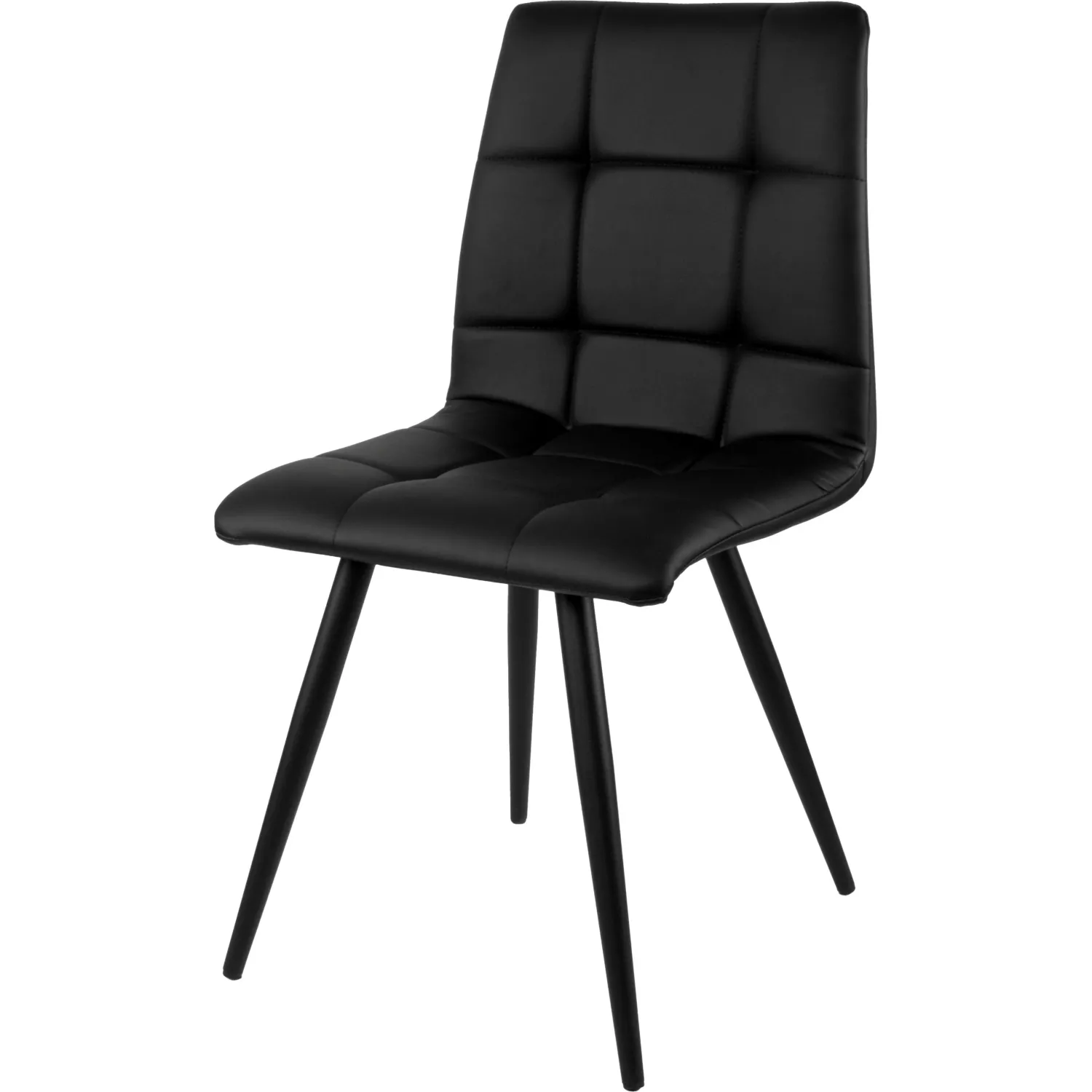 Стул MERI HN BLACK (BOX-4) RU ECO-30 черн/черн - фото 1