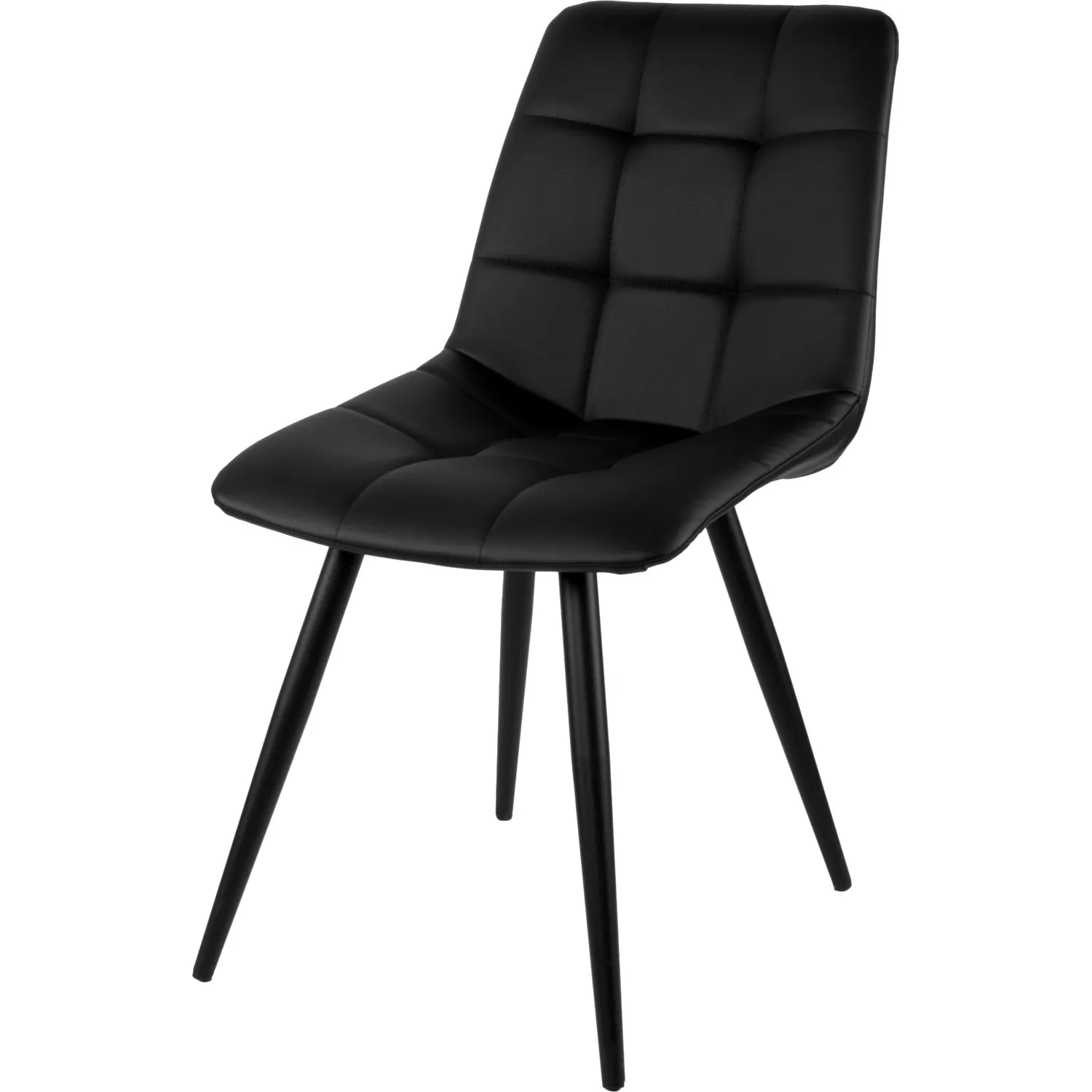 Стул FORM HN BLACK (BOX-4) RU ECO-30 черн/черн - фото 1