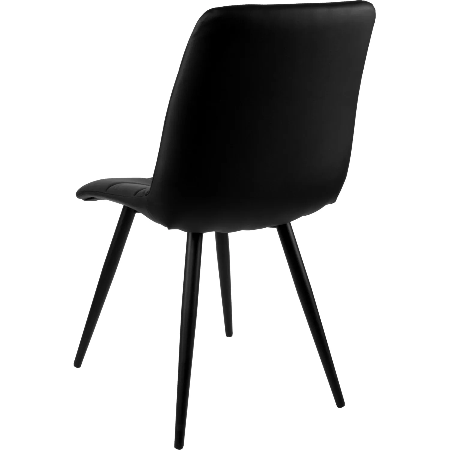 Стул FORM HN BLACK (BOX-4) RU ECO-30 черн/черн - фото 4