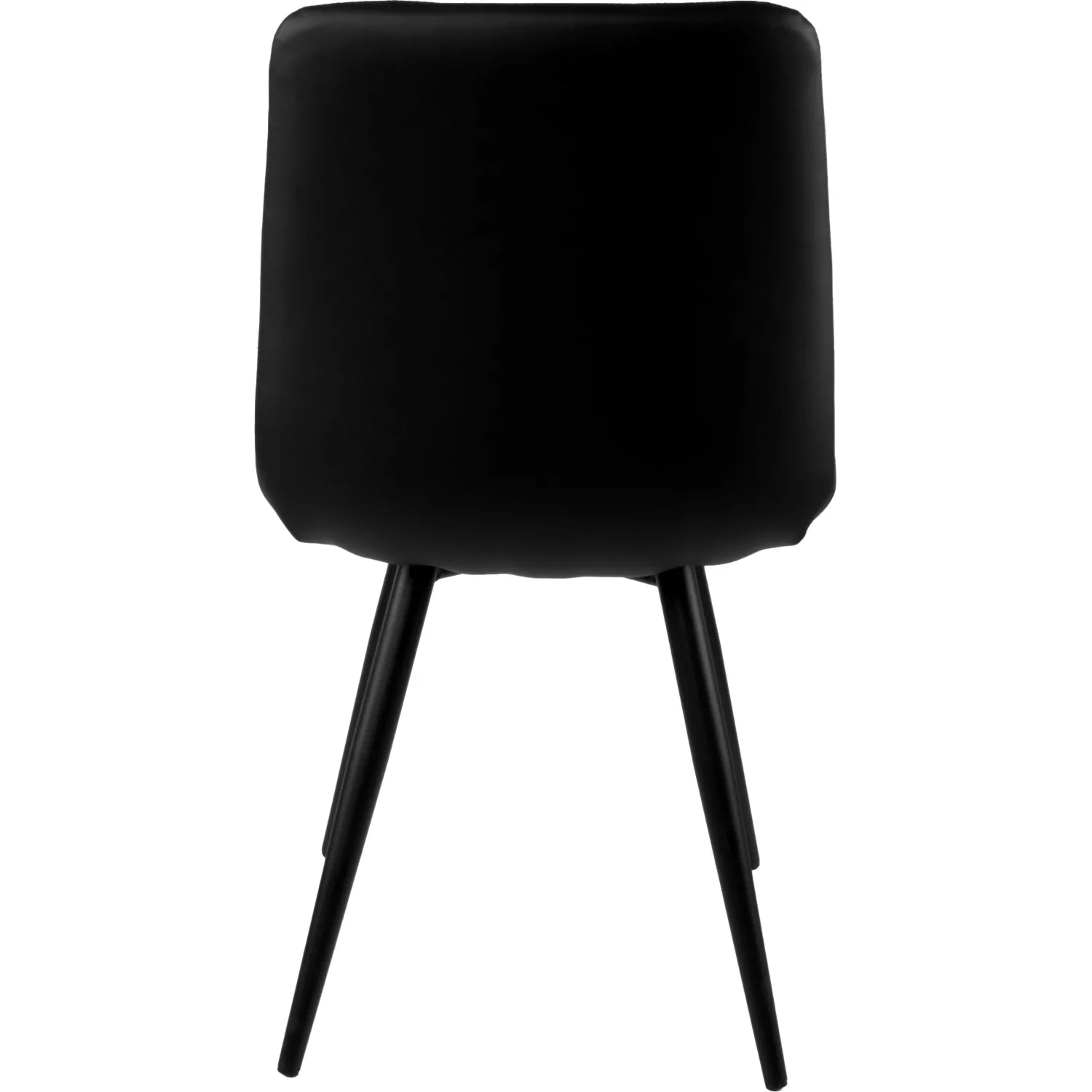 Стул FORM HN BLACK (BOX-4) RU ECO-30 черн/черн - фото 6