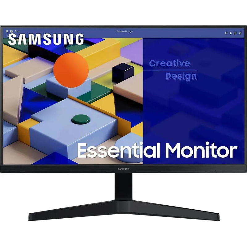 Монитор Samsung Essential S3 (LS24C310EAIXCI) 24/FHD/IPS/75Hz/250cd/5ms - фото 1