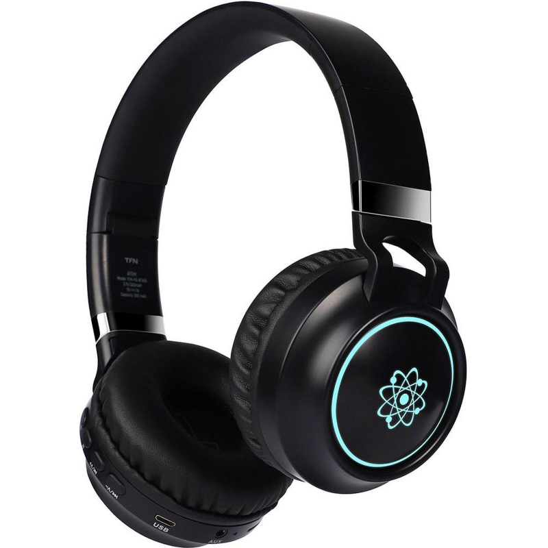 Наушники TFN Atom black (TFN-HS-BT400BK) - фото 1