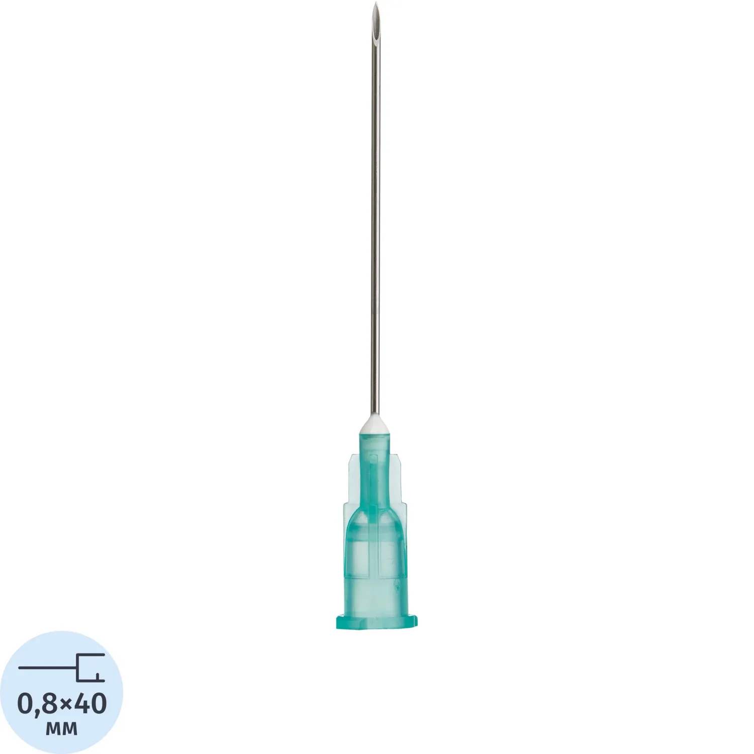 Игла инъекционная 21G (0,8х40 мм), Paramed 100 шт/уп - фото 1