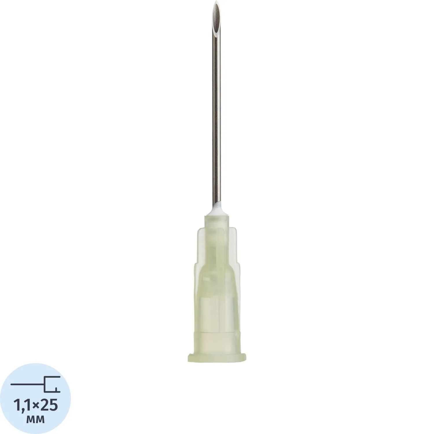 Игла инъекционная 19G (1,1х25 мм), Paramed 100 шт/уп - фото 1