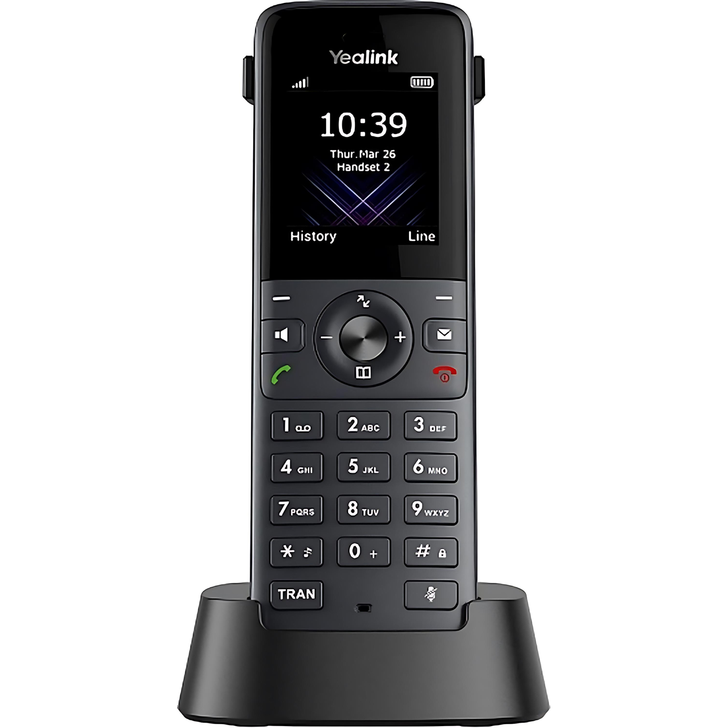 IP-DECT телефон комплект  Yealink W74P (база W70B+трубка W74H) - фото 3