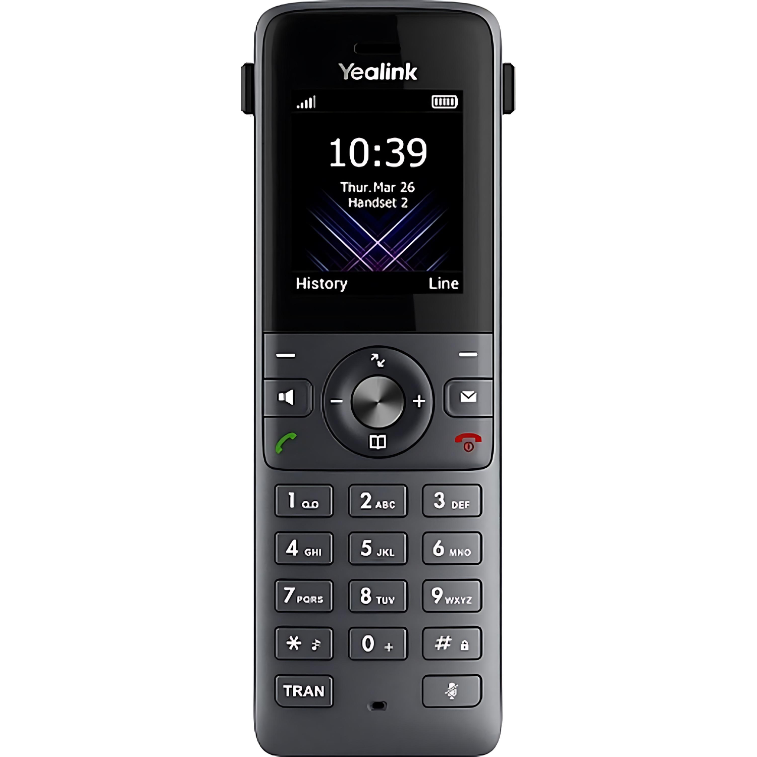 IP-DECT телефон комплект  Yealink W74P (база W70B+трубка W74H) - фото 4