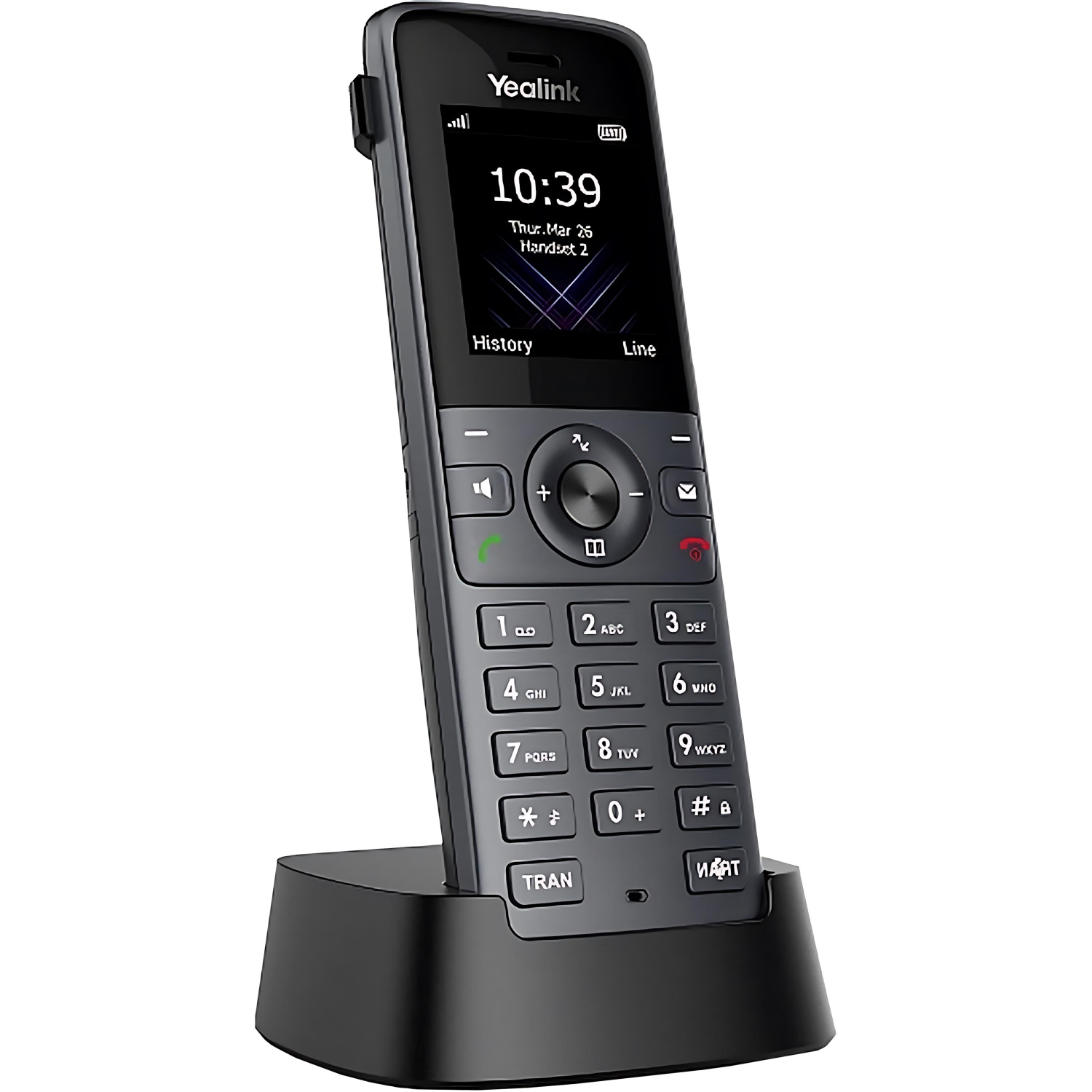 IP-DECT телефон комплект  Yealink W74P (база W70B+трубка W74H) - фото 5