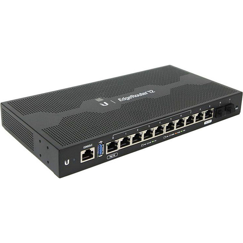 Маршрутизатор Ubiquiti EdgeRouter 12 (ER-12) - фото 1