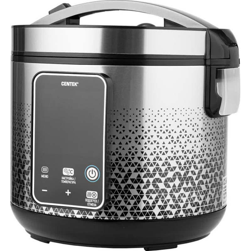 Мультиварка Centek CT-1499 (черный/сталь)  900Вт, 5.0л, 25прог, мультиповар - фото 1