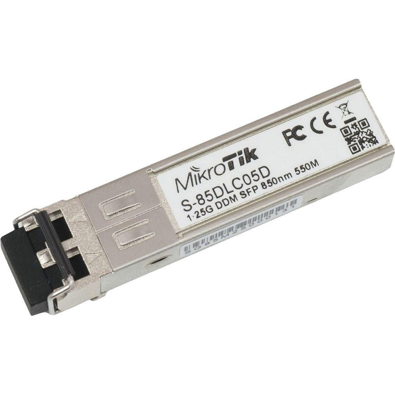 Трансивер MikroTik SFP (S-85DLC05D) 1.25G MM 550m 850nm Dual LC-connector - фото 1