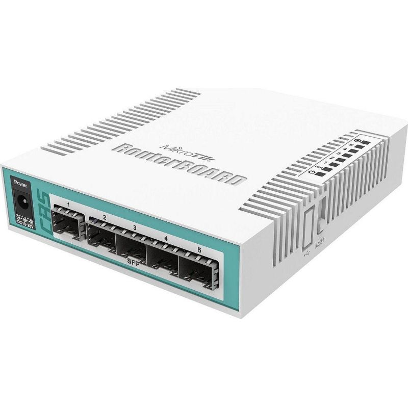 Коммутатор MikroTik Cloud Router Switch CRS106-1C-5S управляемый - фото 1