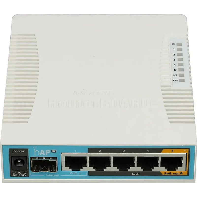 Маршрутизатор MikroTik hAP ac (RB962UIGS-5HACT2HNT) - фото 1